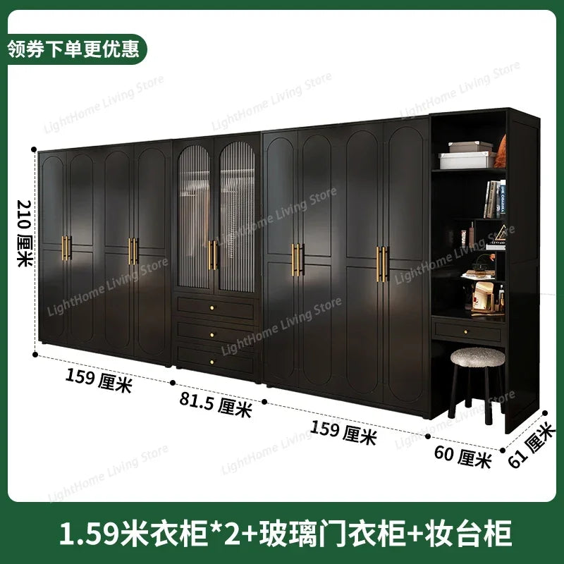Multilayer Open Closets Wardrobe