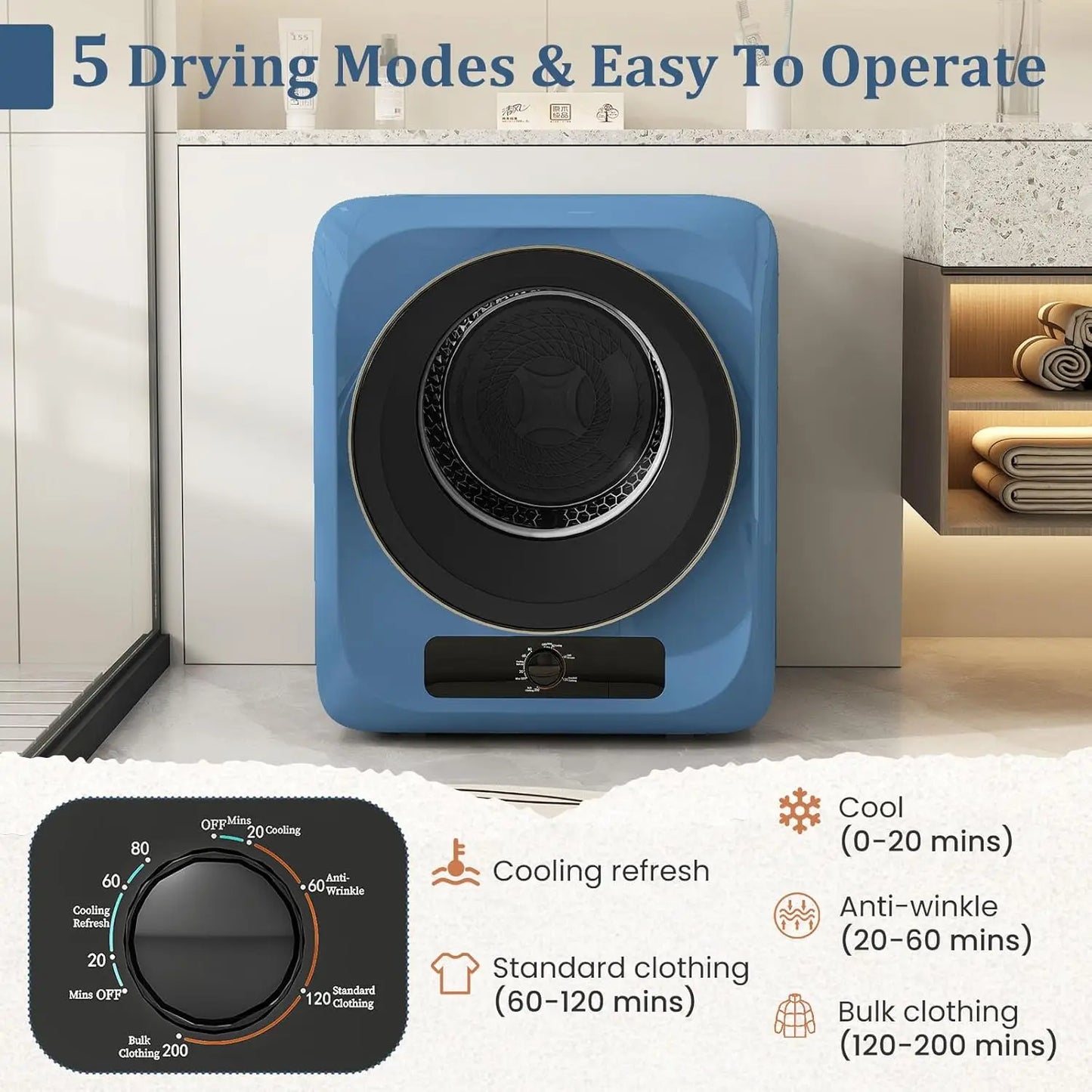 Portable Washer and Dryer Combo