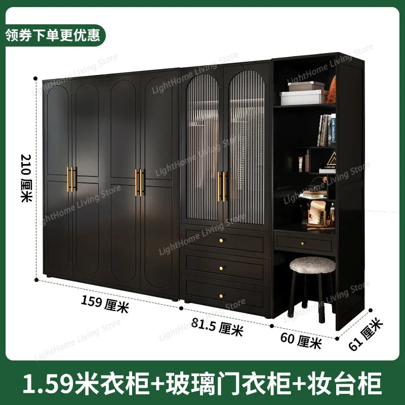Multilayer Open Closets Wardrobe