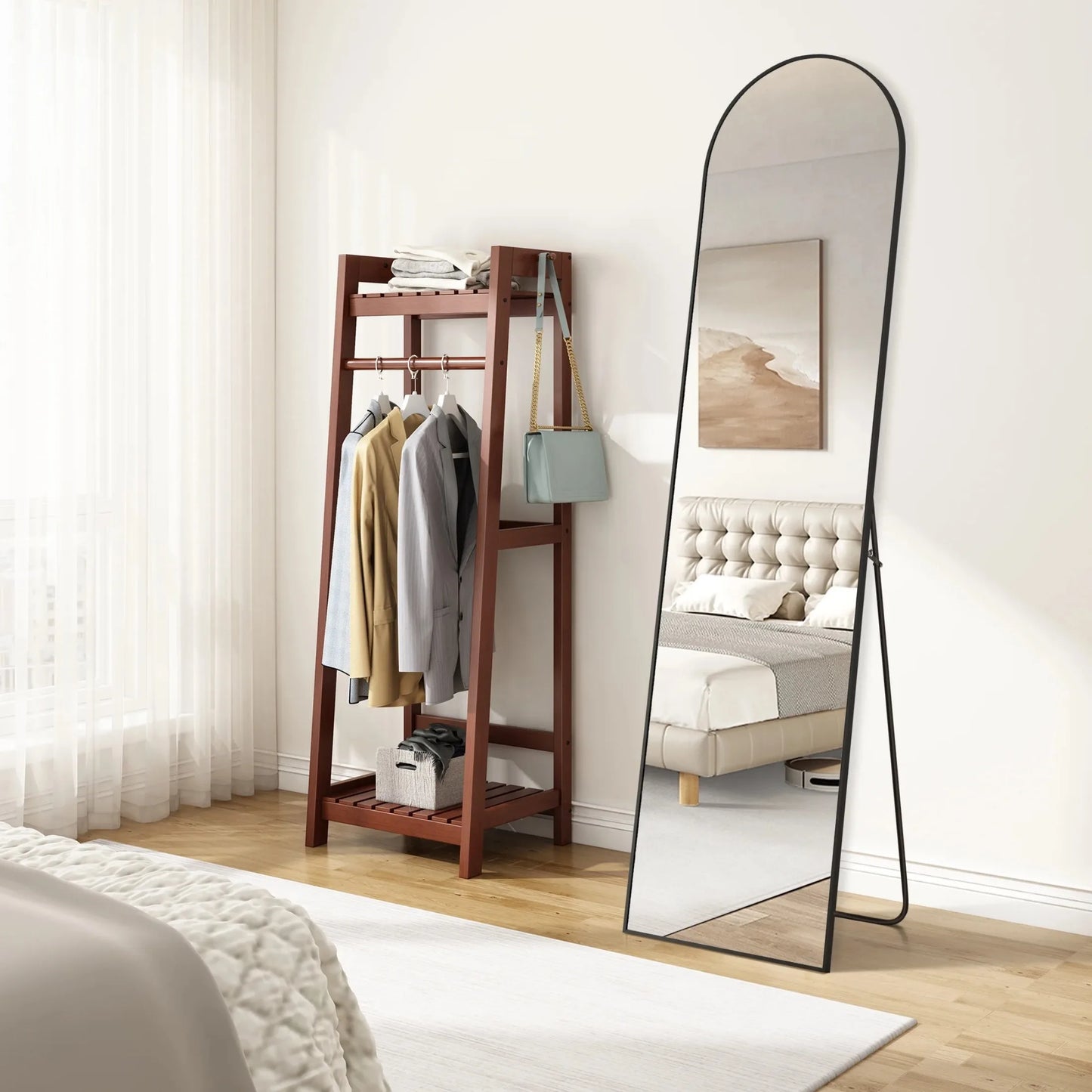 High-Quality Arched Full Length Mirror