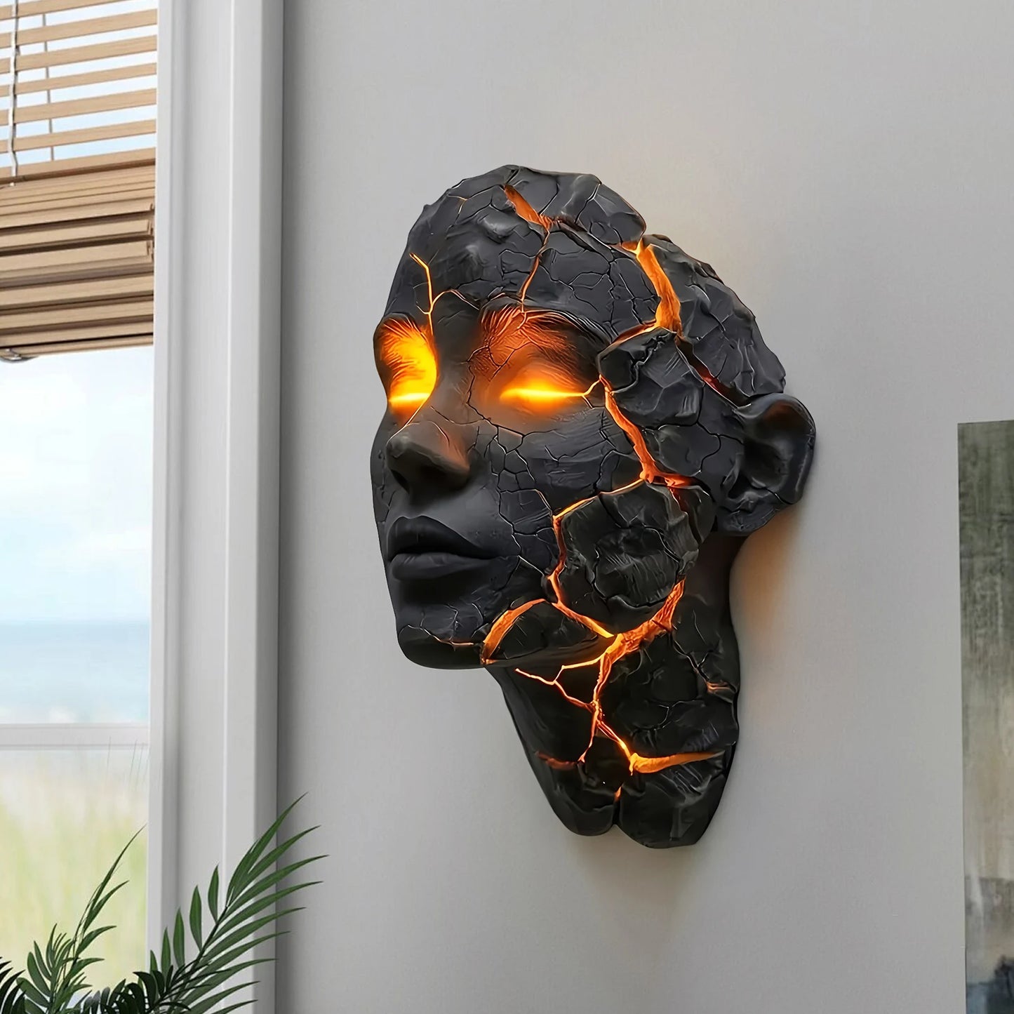Broken Soul LED Wall Lamp Decor