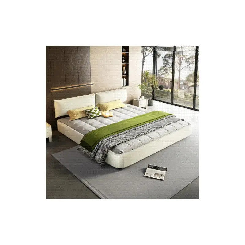 Oversize Padded Movable Headboard with Upholstered Round Corners