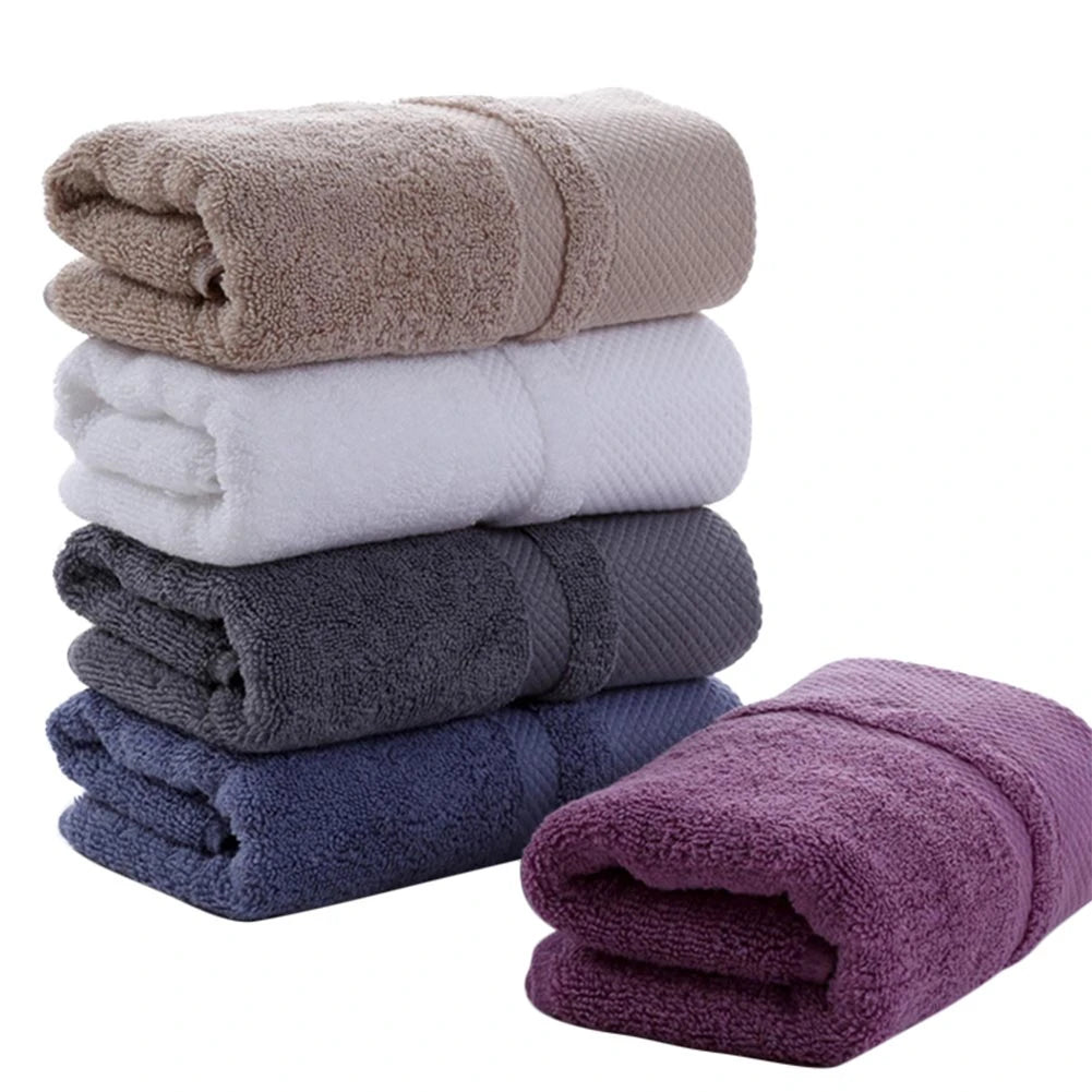 Solid Color Cotton Towels