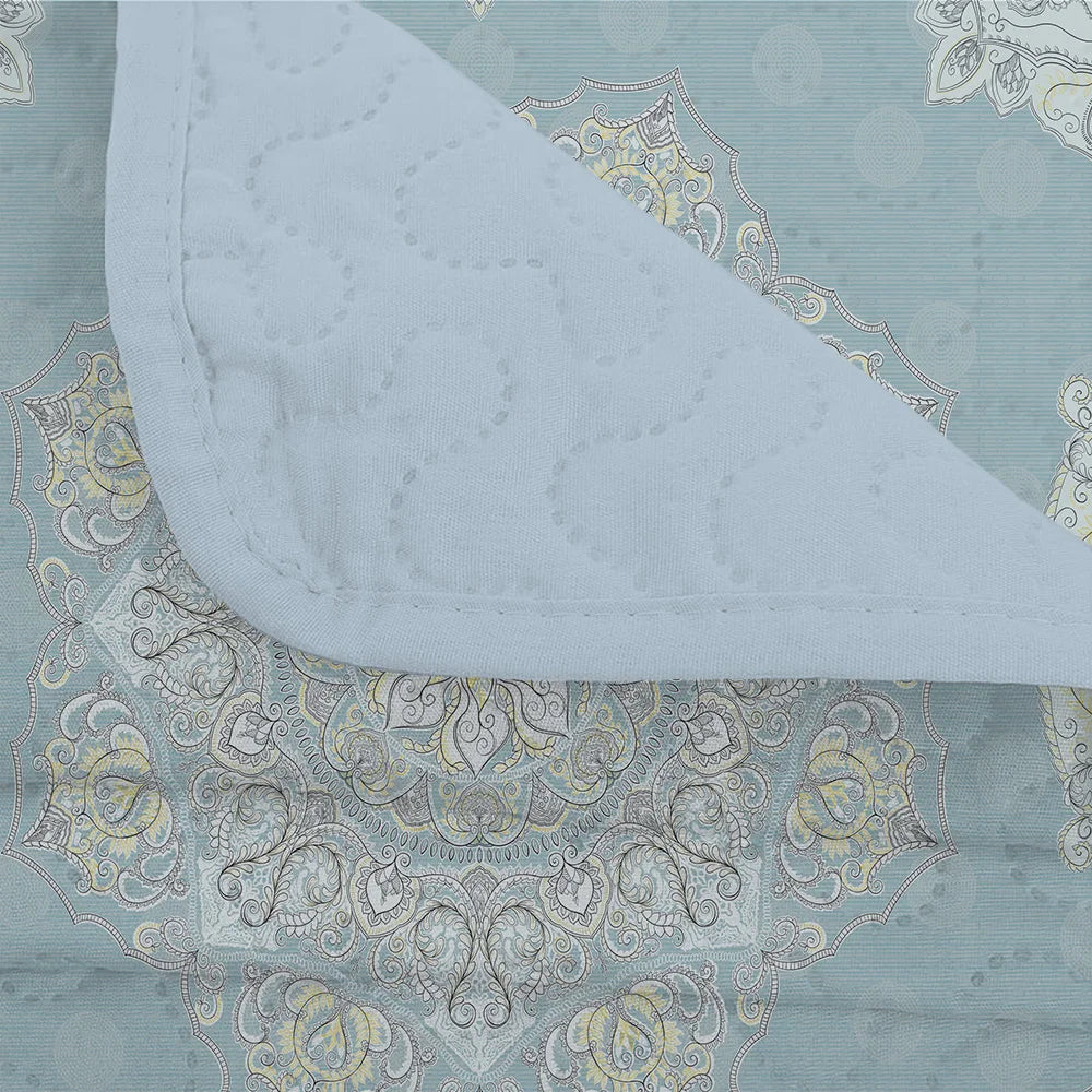 Durable Breathable Printed Quilt Set