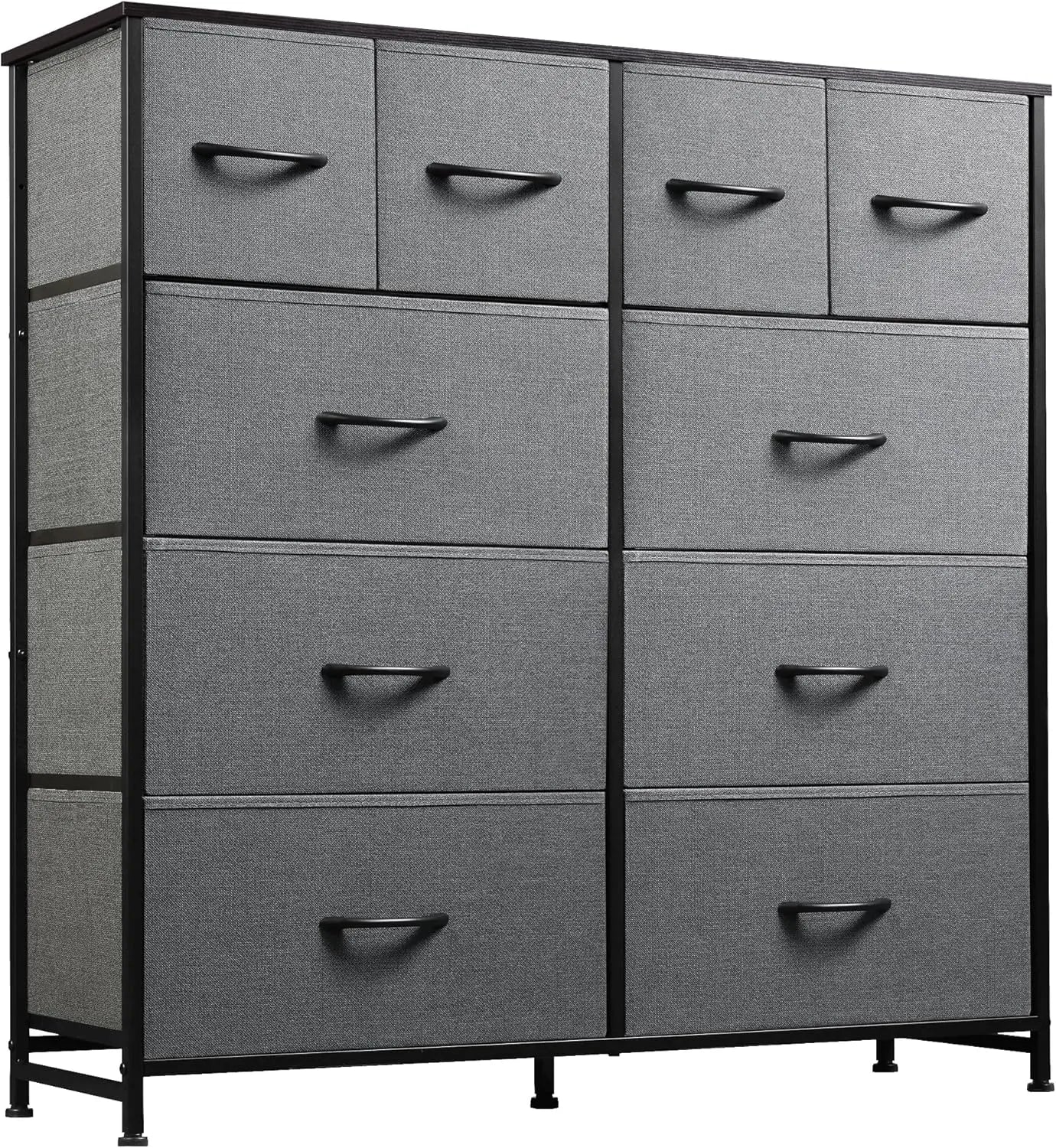 Fabric Dresser Tall Storage Organizer Unit