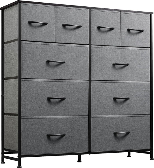 Fabric Dresser Tall Storage Organizer Unit