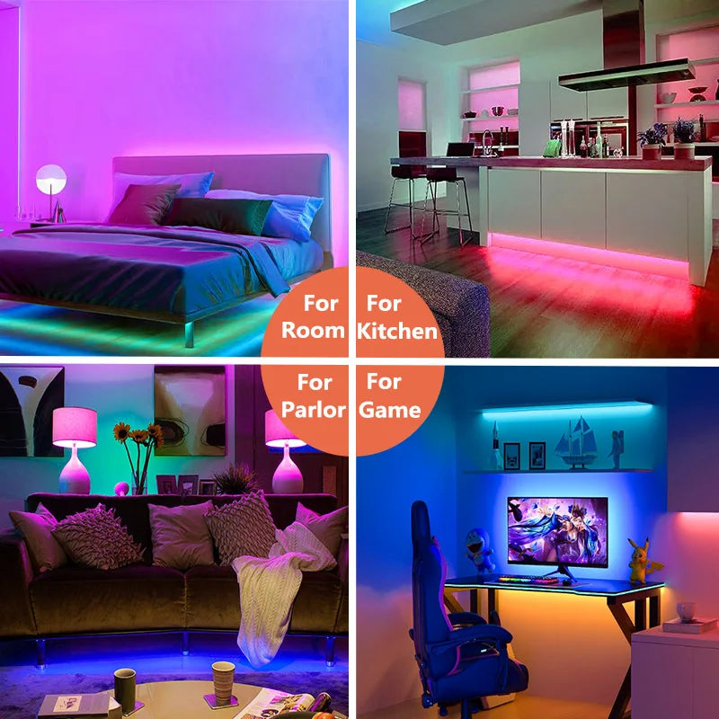 LED Strip Lights - Color-Changing