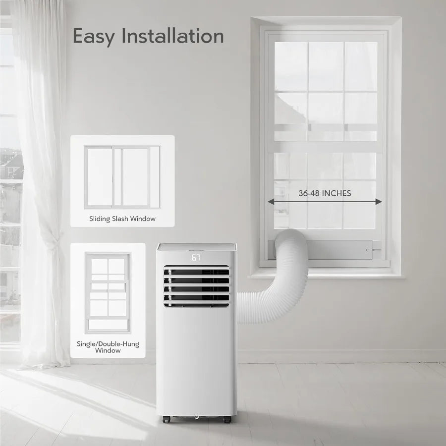 Portable Air Conditioner with Remote Control