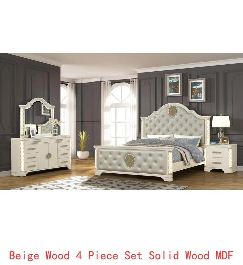 Unique LED Bedroom Set