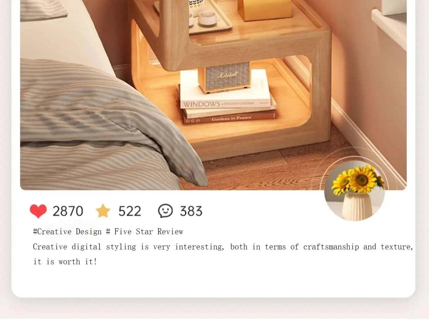 Bedside End Tables