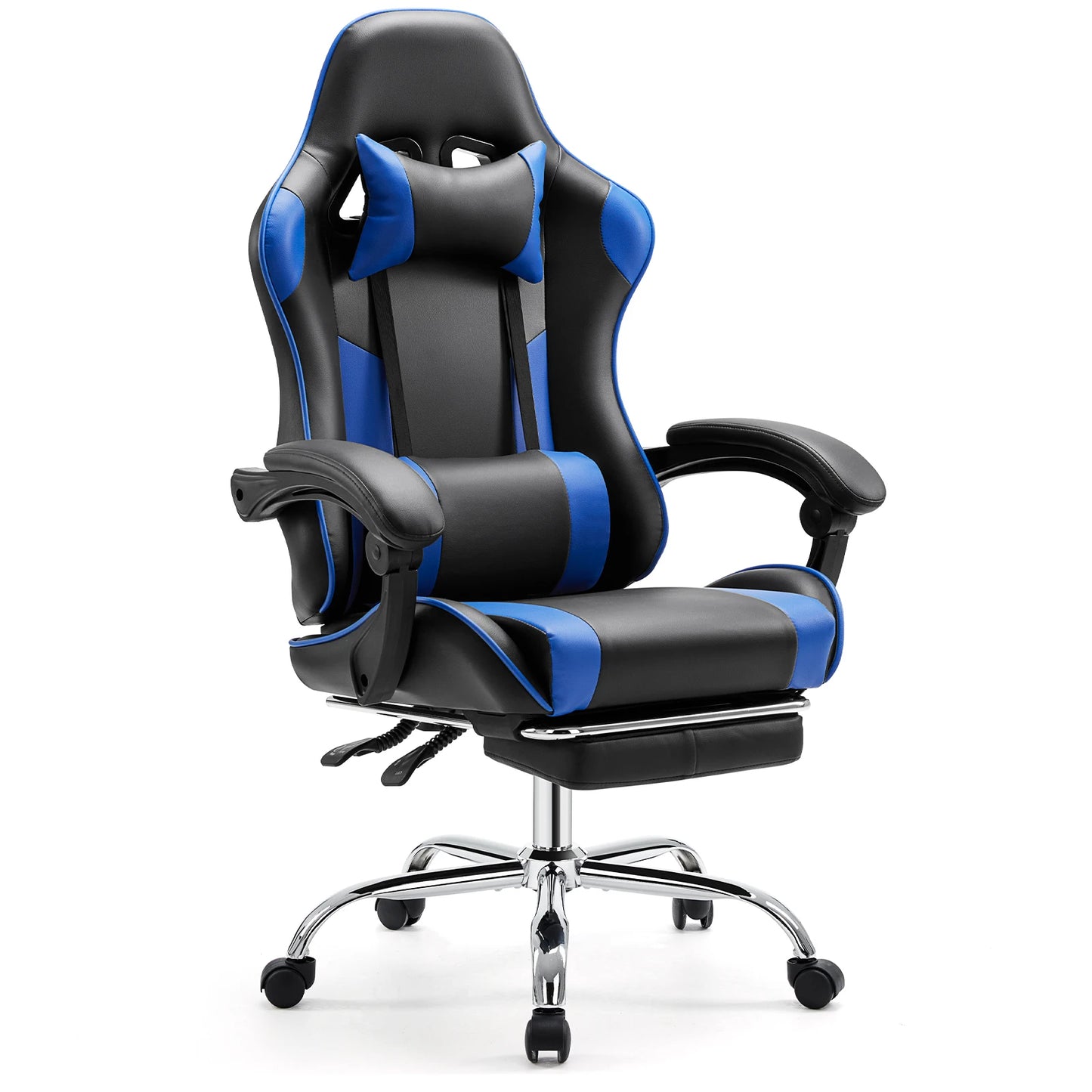 Ergonomic Office Chair with Footrest and Lumbar Support Height