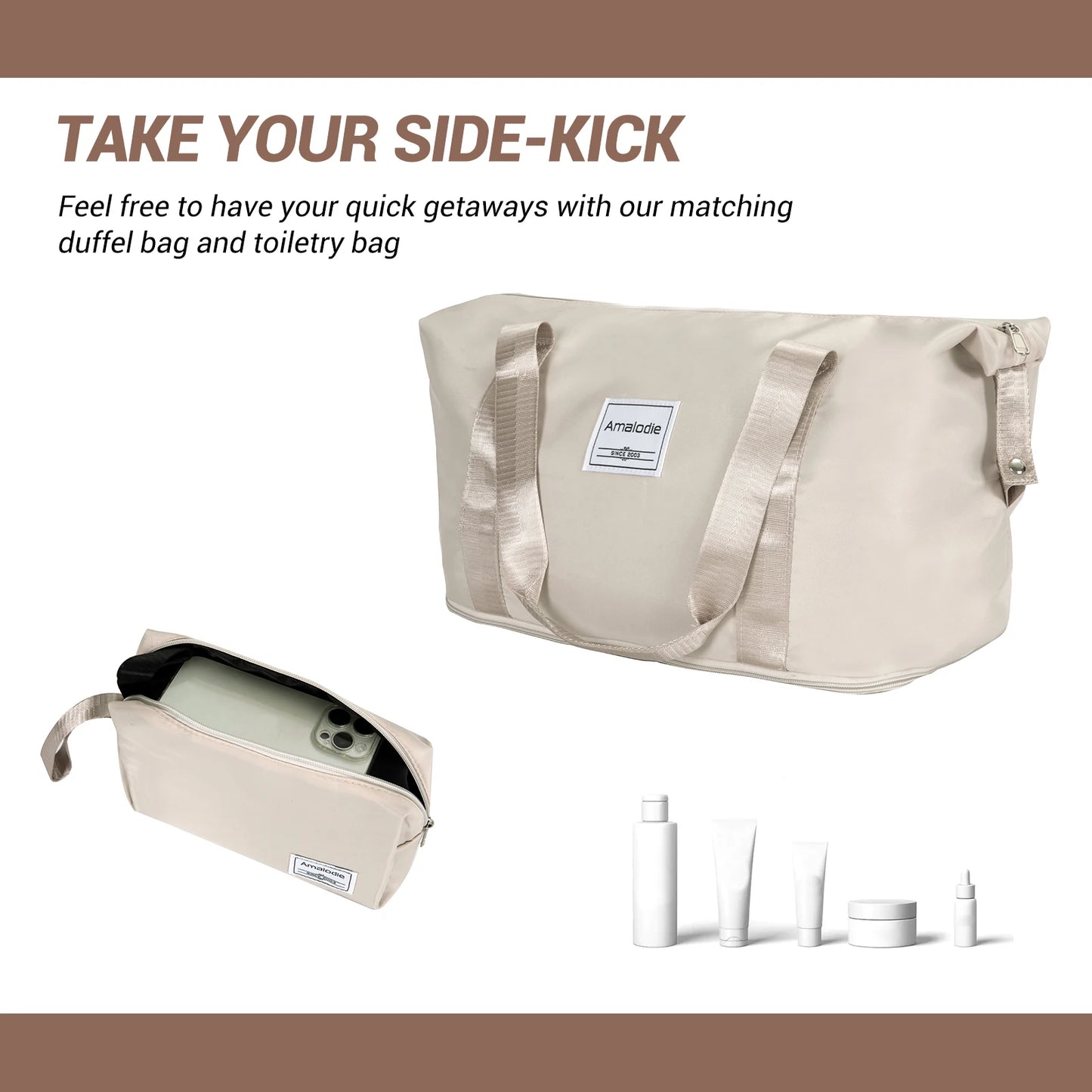 Suitcases with Double Spinner Wheel Set