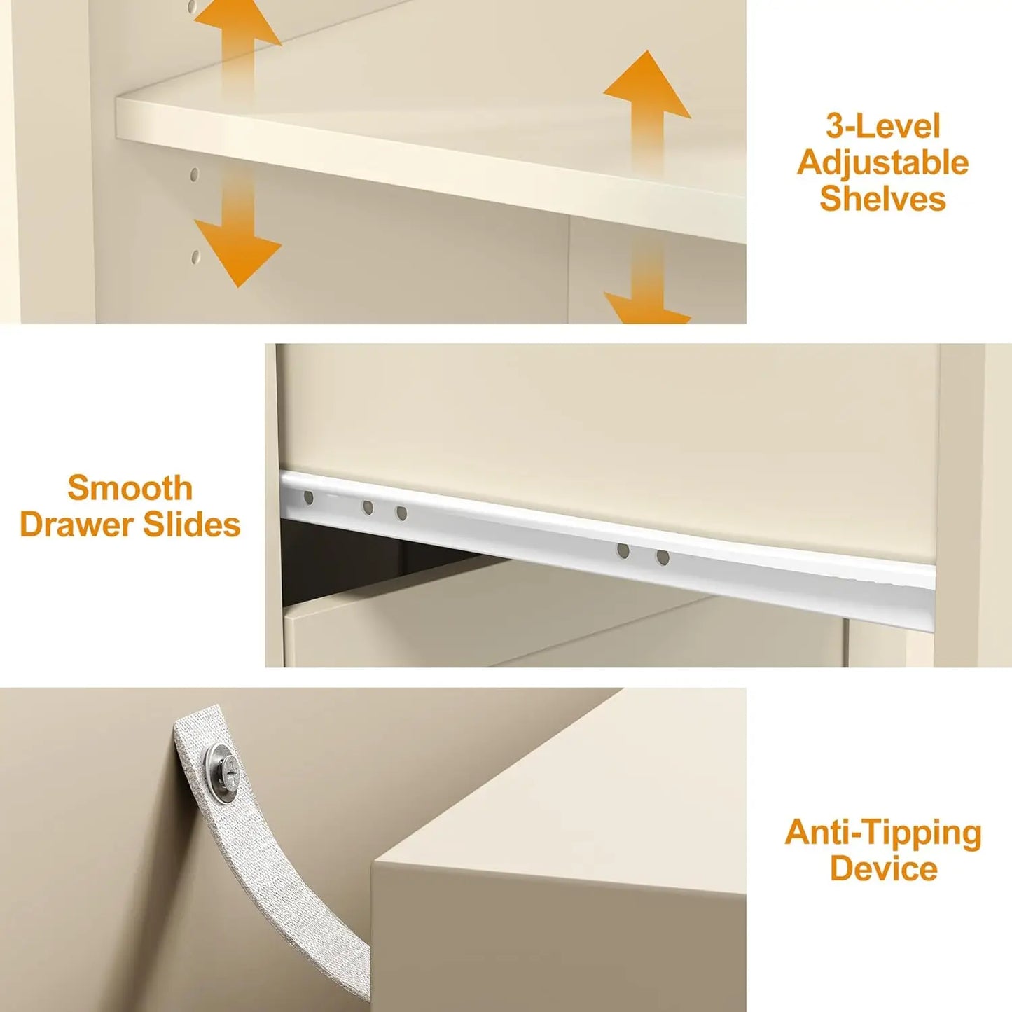 L Shaped Extendable Rotatable Computer Desk