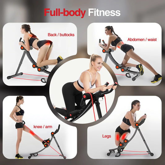 Foldable Ab Machine Ab Workout Equipment