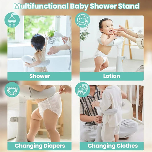 Foldable Baby & Toddler Bath Stand