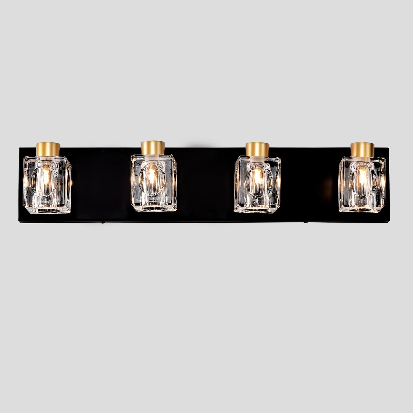Modern Vanity Lights with Crystal Glass Shade