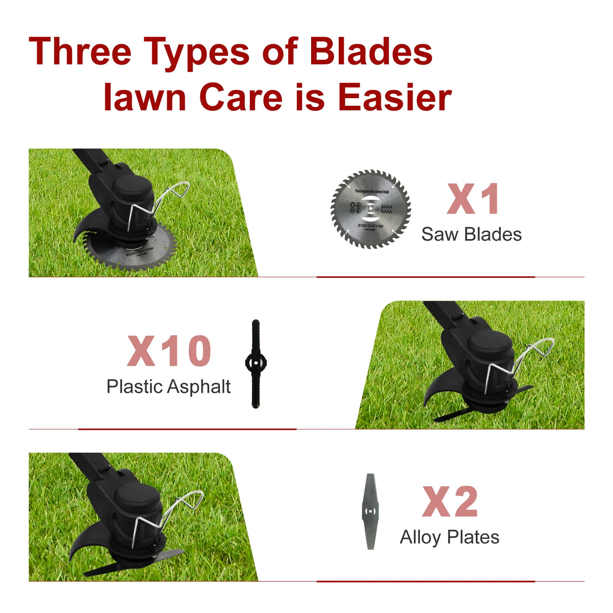 Cordless Weed Wacker Trimmer
