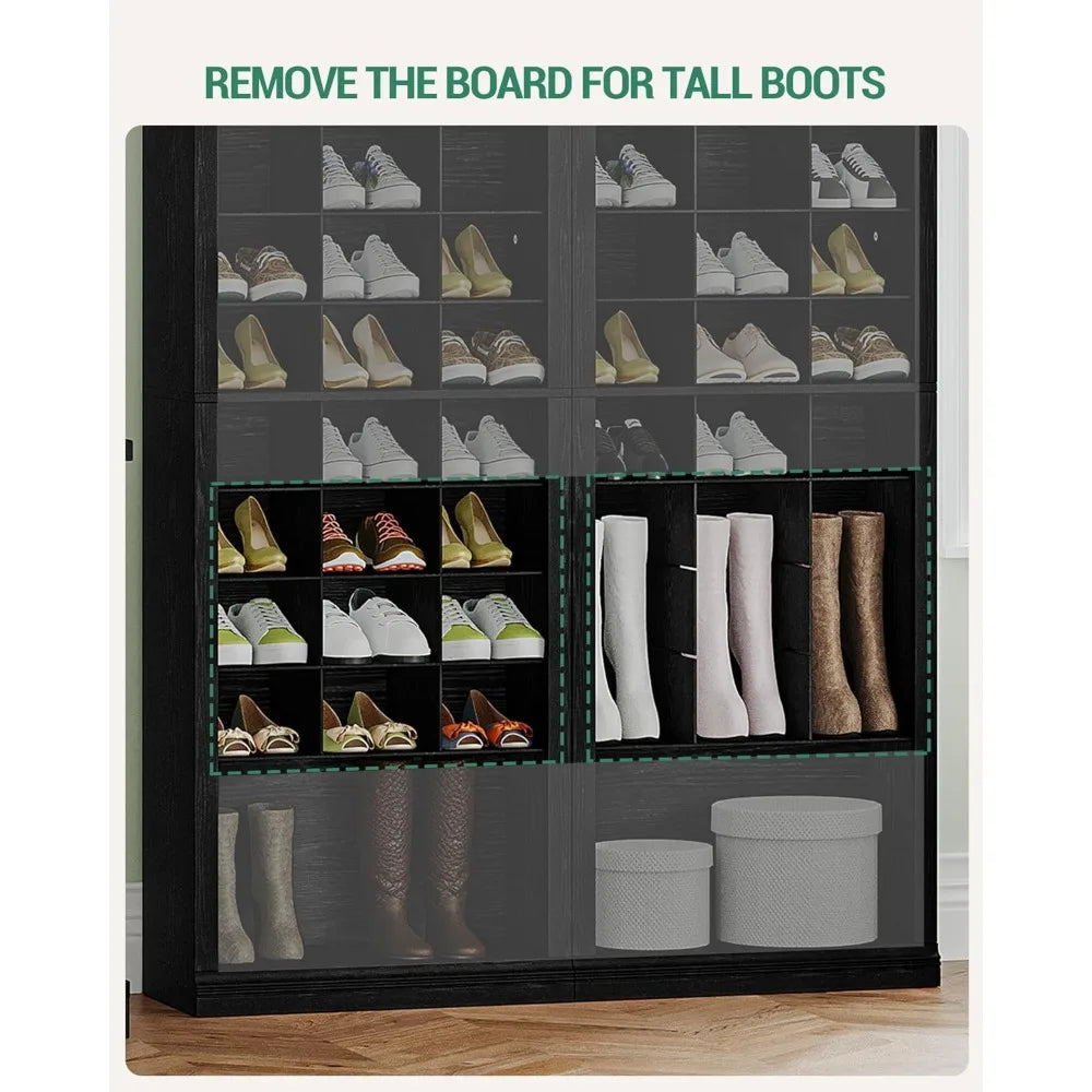 Free Standing Closet Organizers and Storage with 31 Open Cubicle