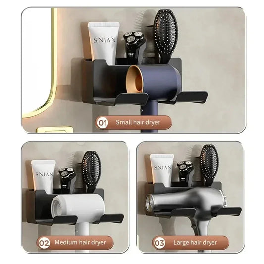 Wall Hair Dryer Holder