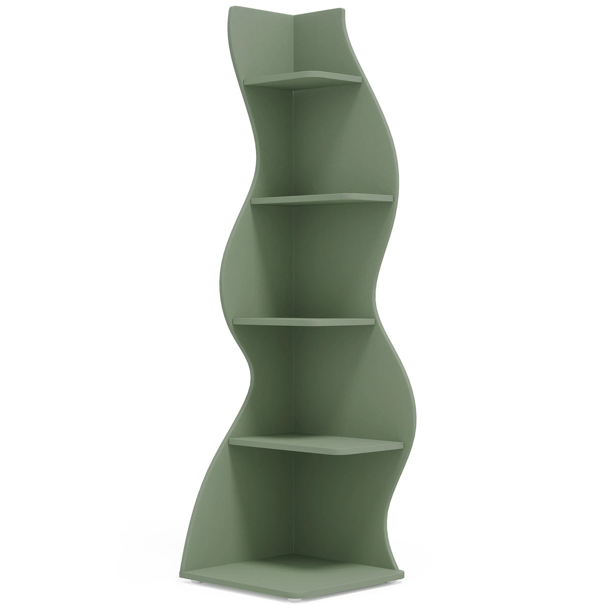Modern Wall Corner Bookshelf