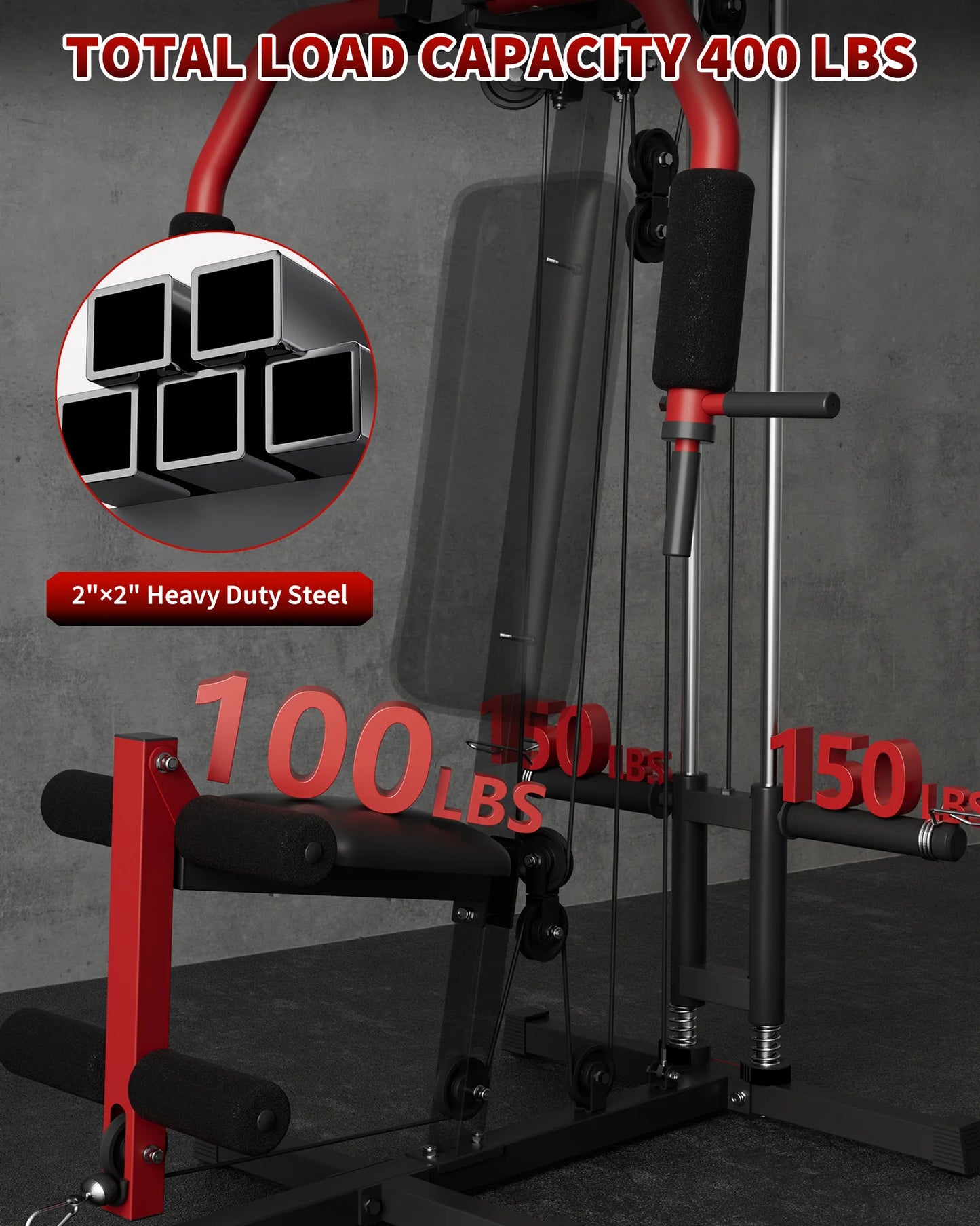 Multifunctional Equipment: Full Body Workout Machine