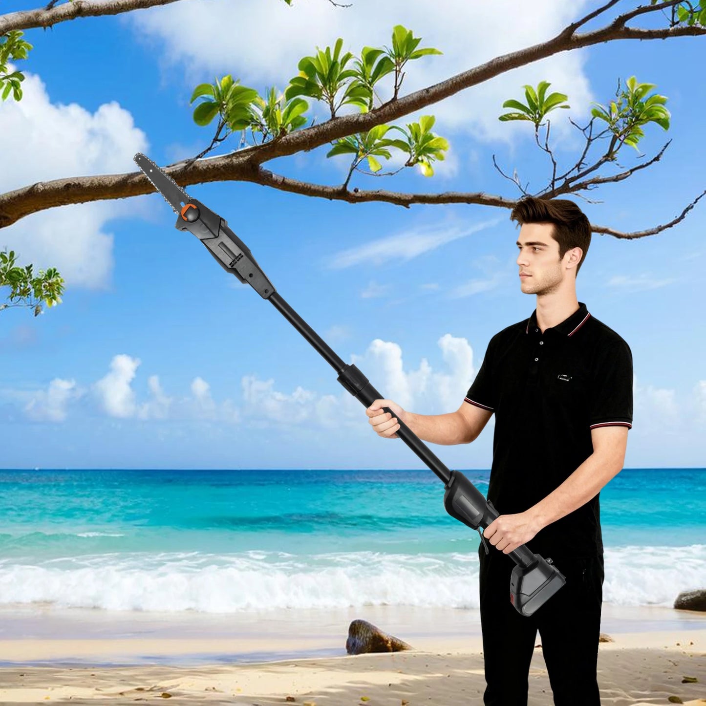 Electric Extendable Chainsaw