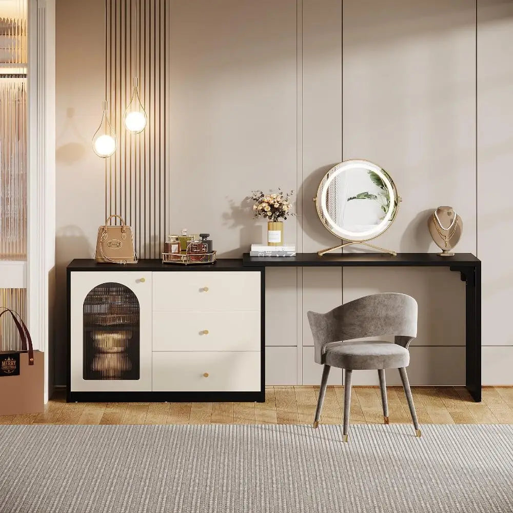 Bedroom Vanity Makeup Corner Dressing Table