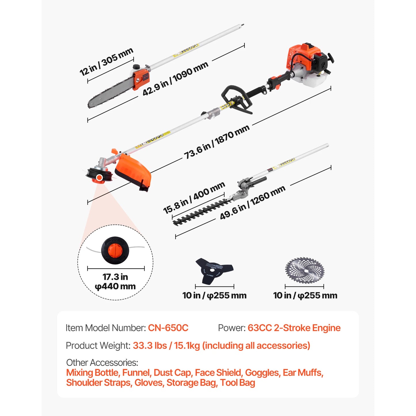 Gas Hedge Trimmer