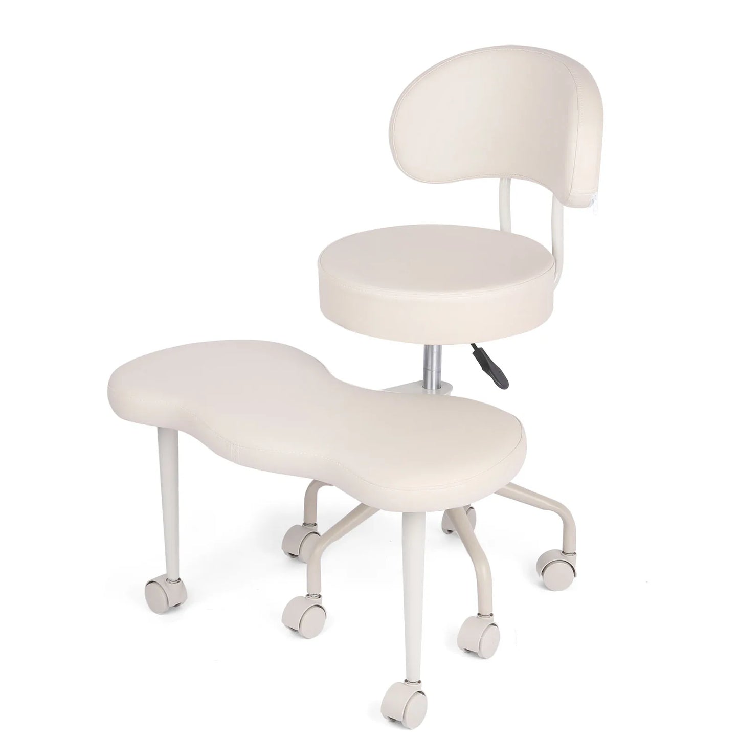 Cross Desk Chair with Lumbar Support and Height Adjustable