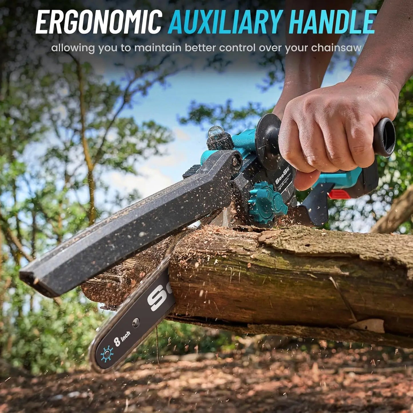 Cordless Electric Saws with Pole Tool