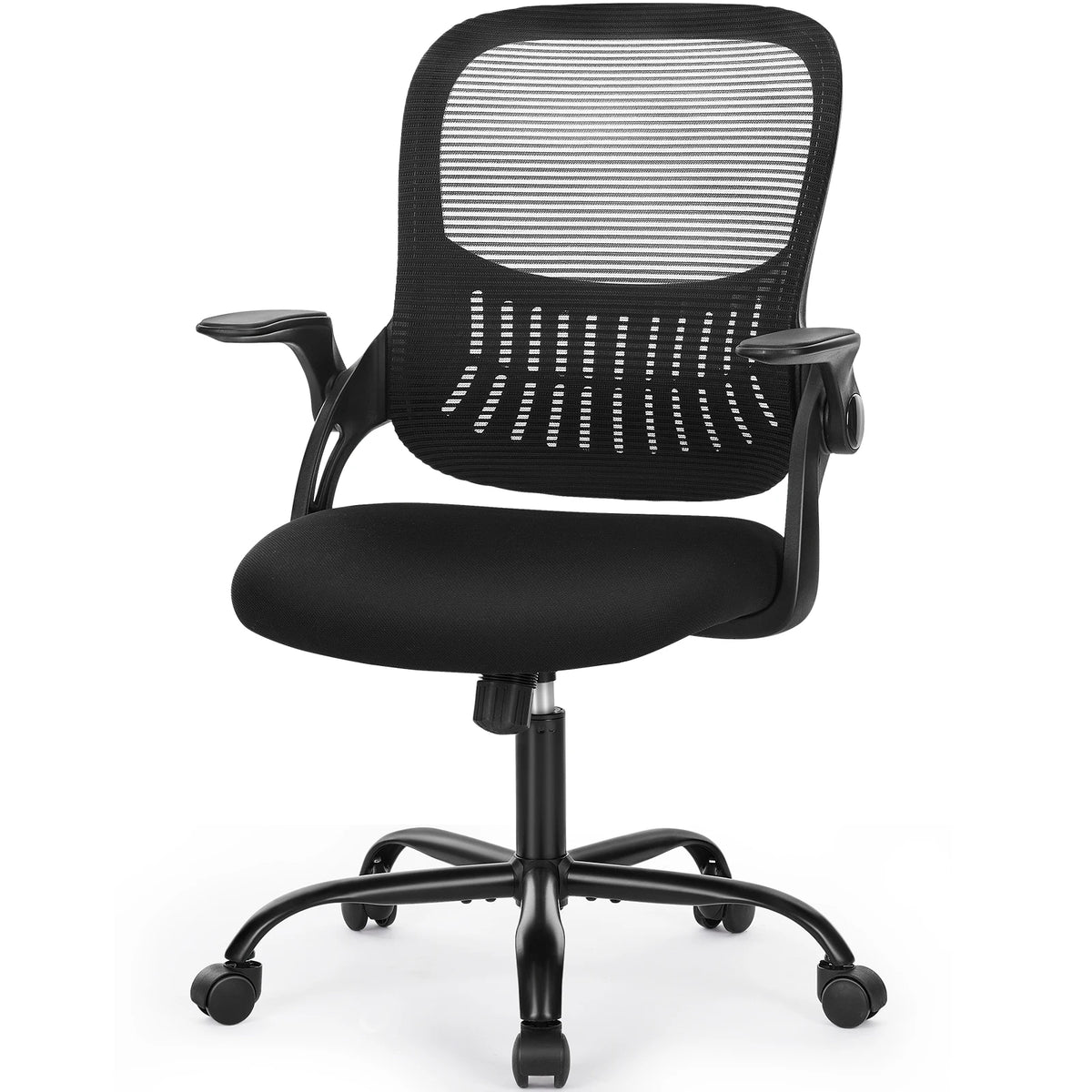 Ergonomic Mid-Back Mesh Backrest with Lumbar Support