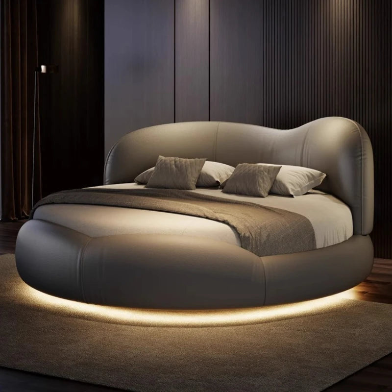 Modern Nordic luxury bed Base and frame