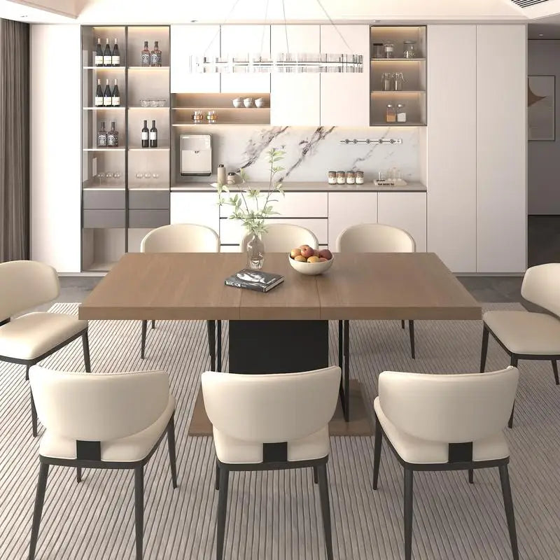 Extendable Rectangular Dining Table