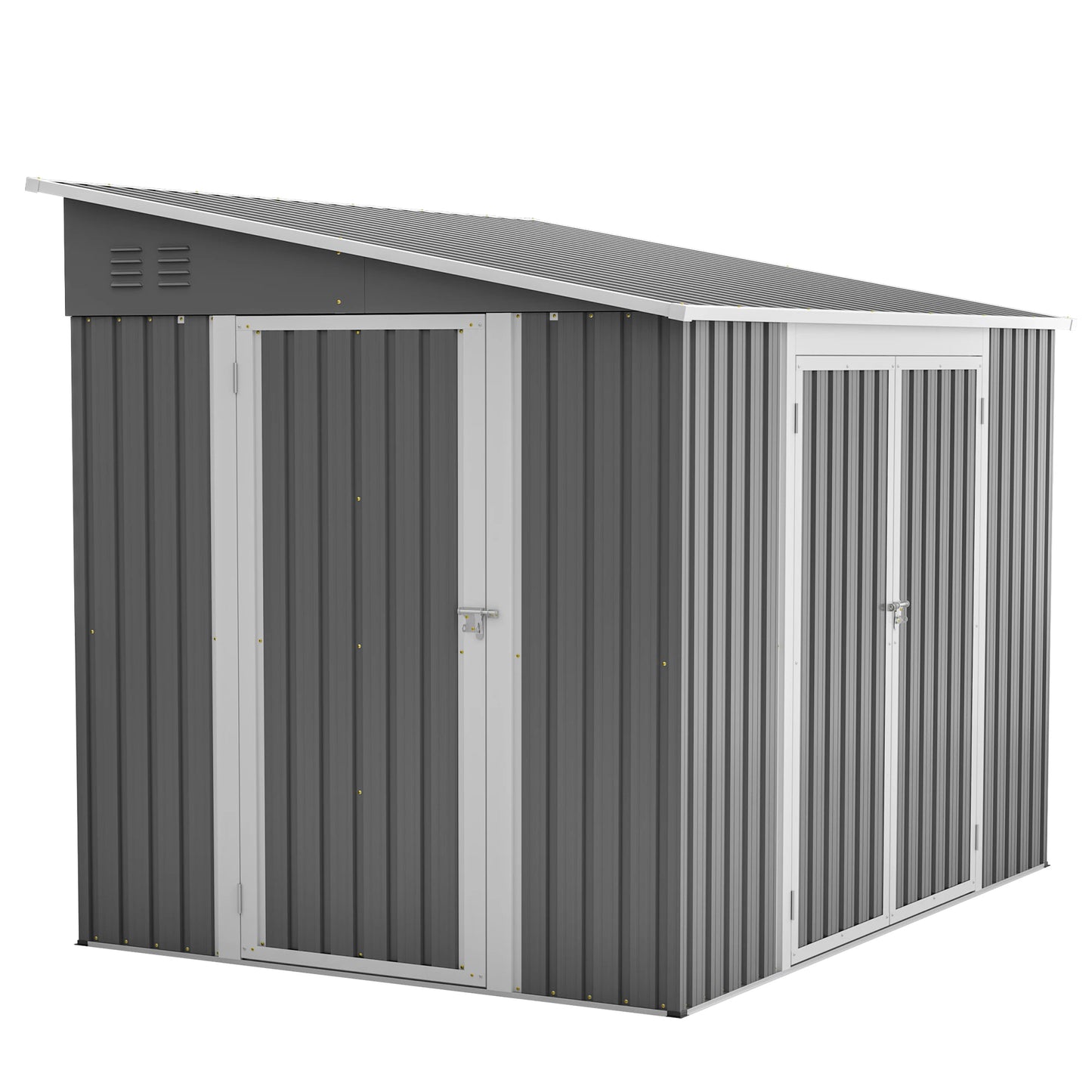 Garden Shed Storage House with Lockable Door