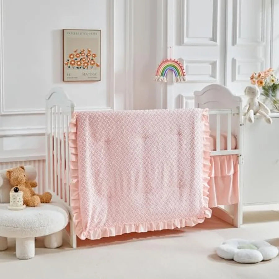 Tufted Crib Bedding Set