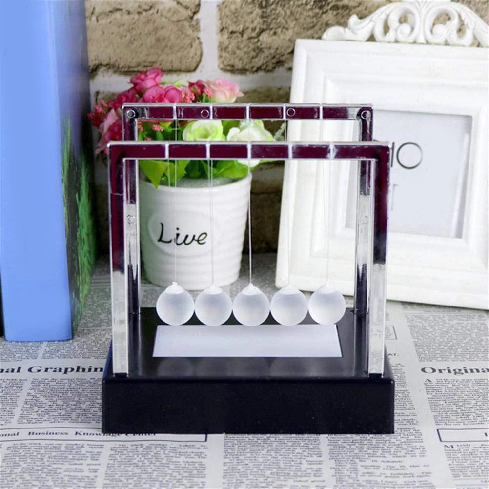 Newtons Swing Ball LED Light Up Office Decor