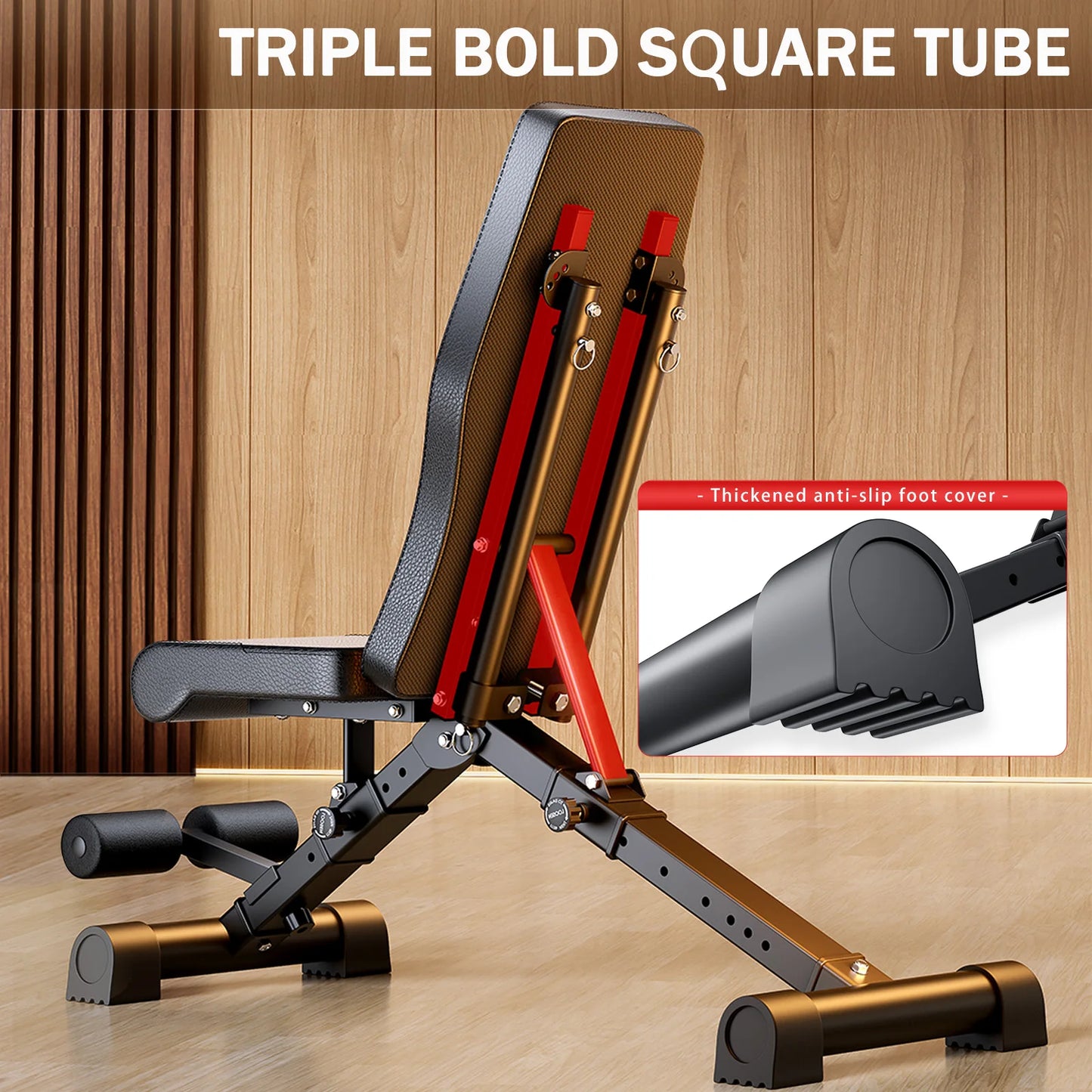 Adjustable Weight Bench for Full Body Workout