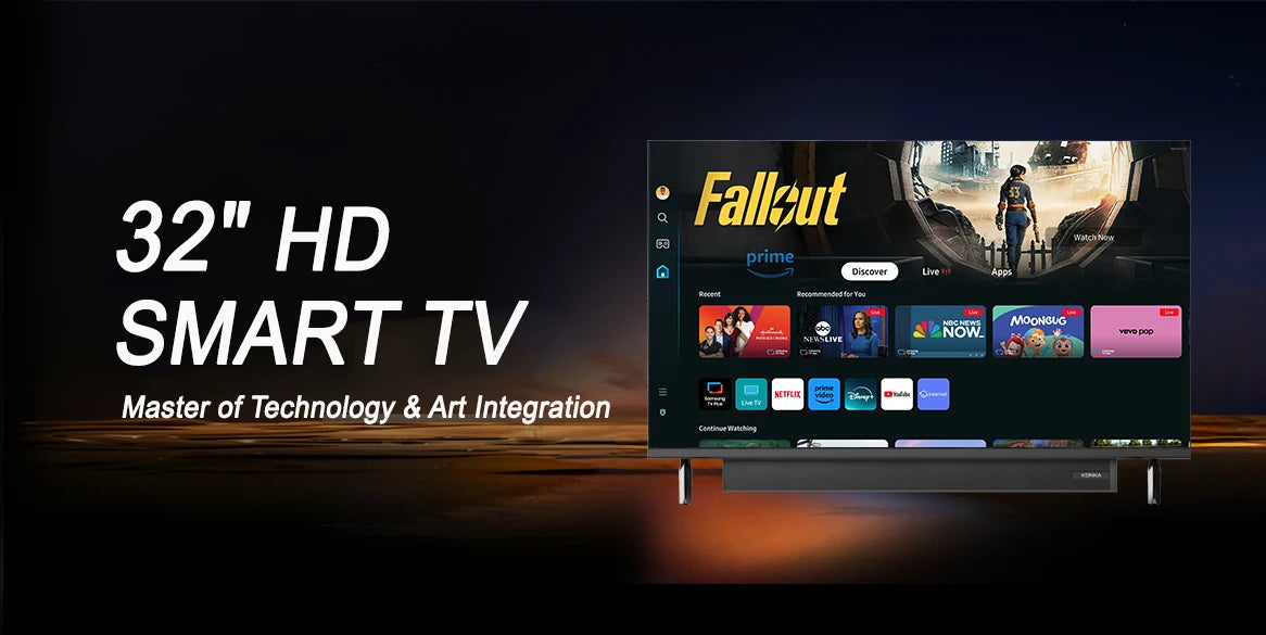 Smart TV Tizen OS Powered By SAMSUNG