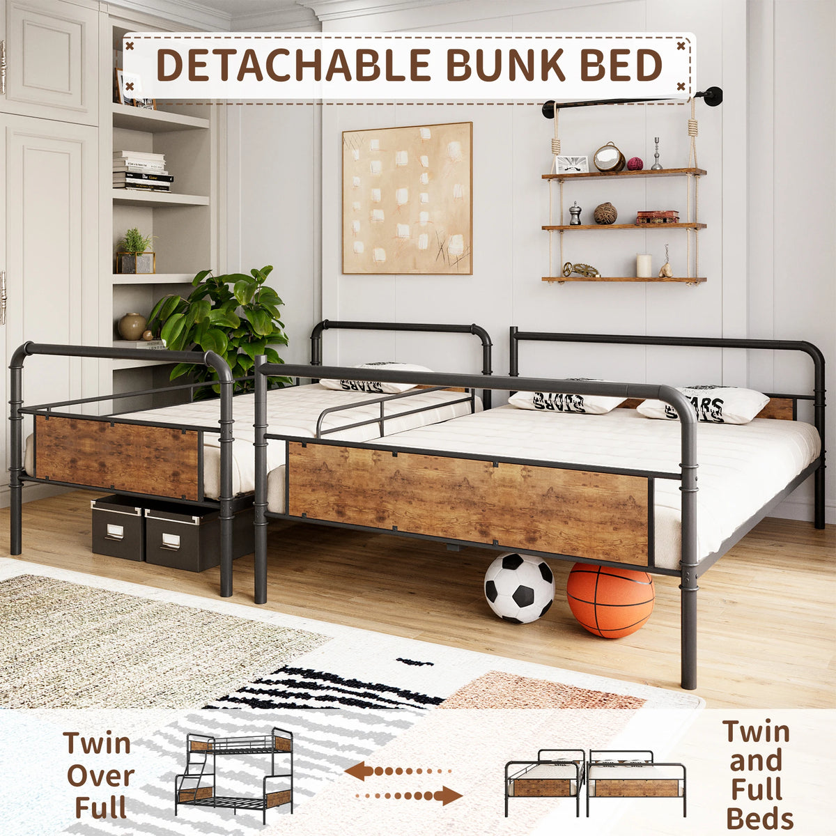 Bunk Beds Twin Over Full Size