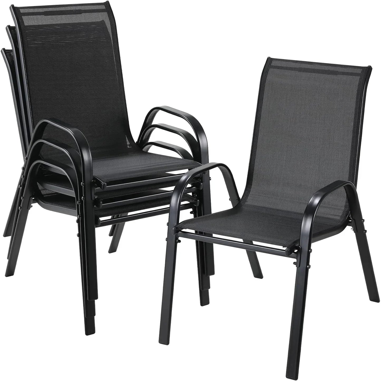 Outdoor High Back Balcony Garden Chairs