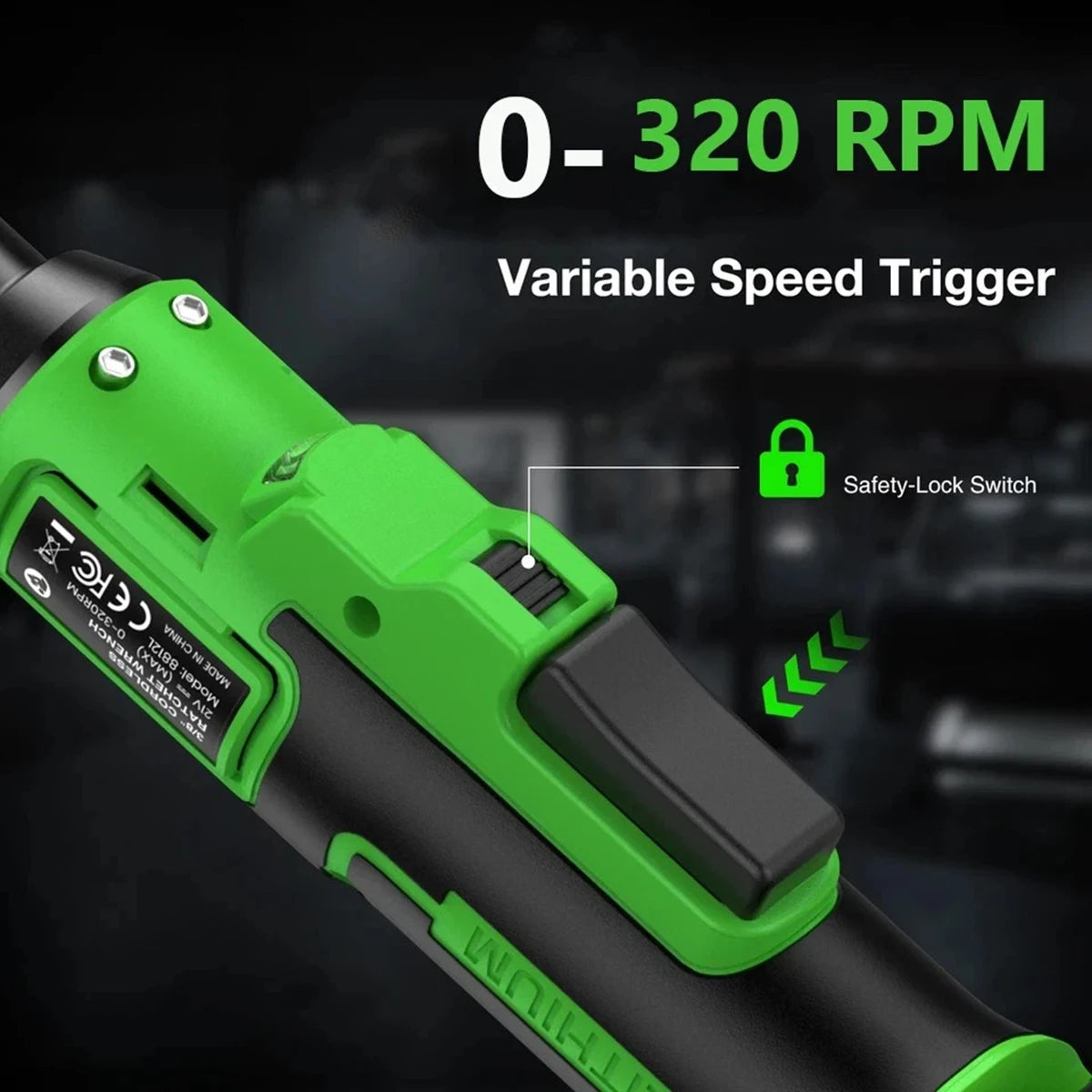 Electric Wrench Car Dismantling Power Tool