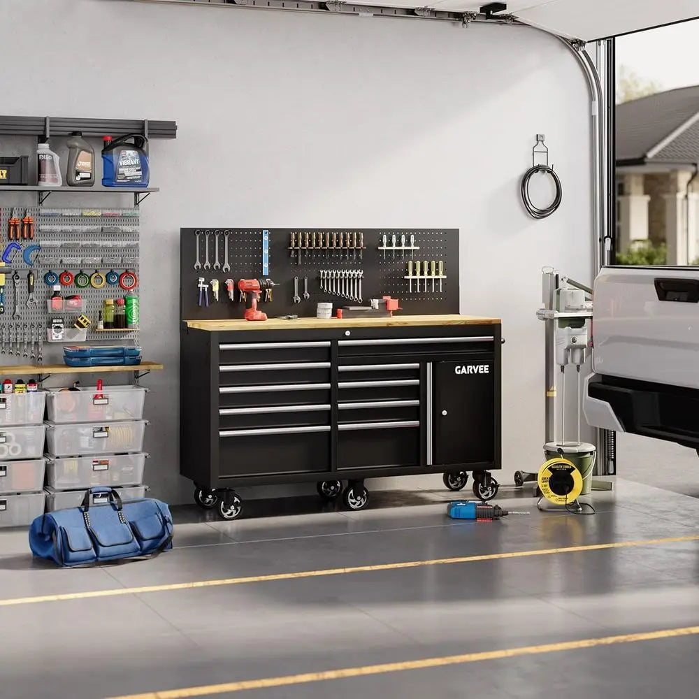 Heavy Duty Workbench & Rolling Tool Chest
