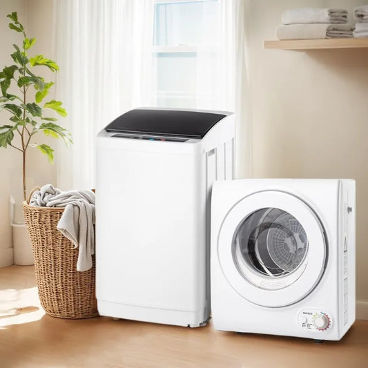 Full Automatic Washing Machine and Portable Dryer Set
