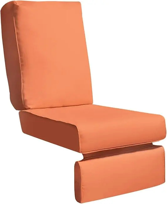 All-Weather Outdoor Recliner Cushion - Replacement Patio Chair