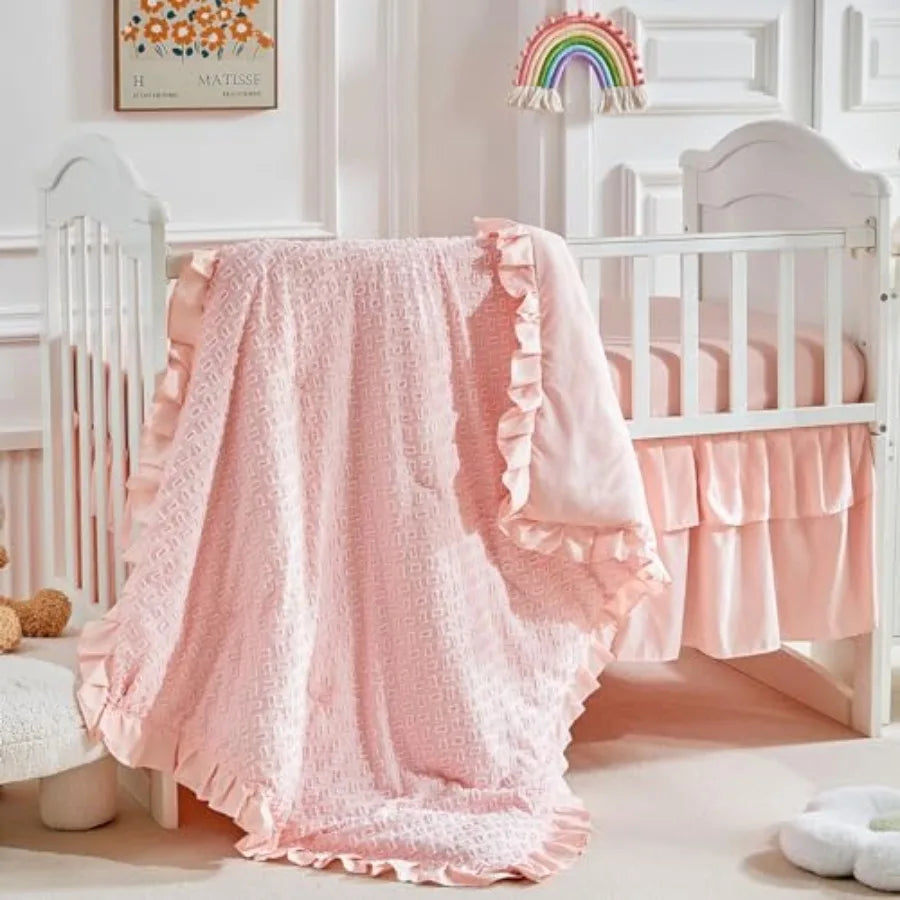 Tufted Crib Bedding Set