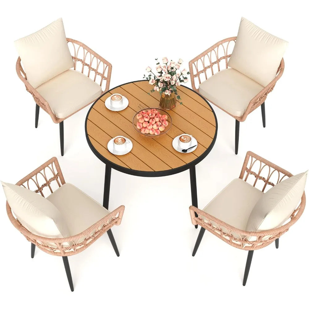 All-Weather PE Rattan Patio Furniture Set