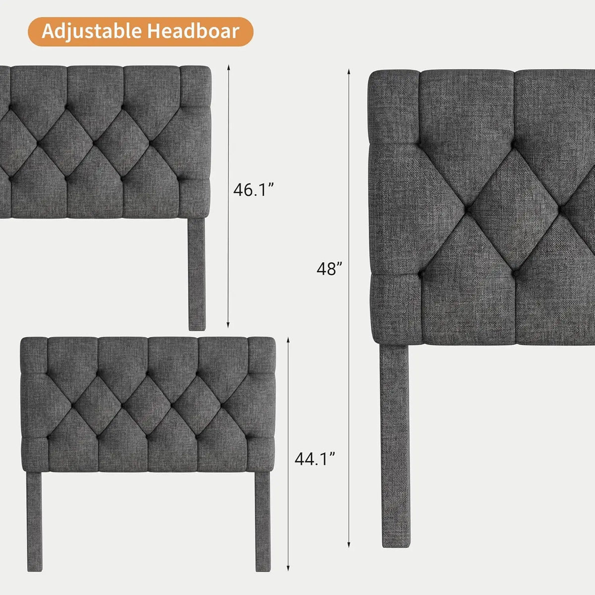 Platform Bed Frame With Storage Drawers,