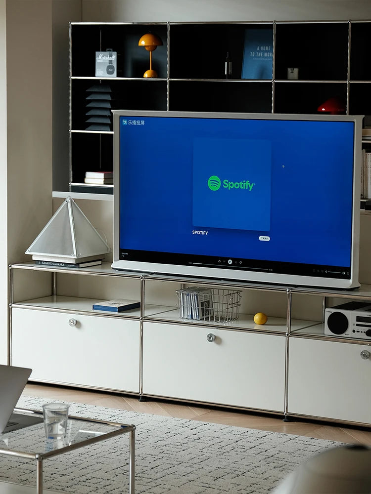 Tv Metal Stand Storage Cabinets