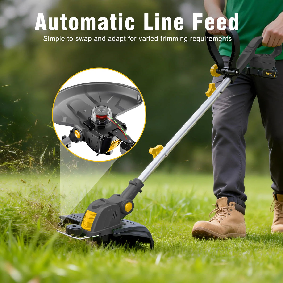 3 In1 Cordless String Trimmer