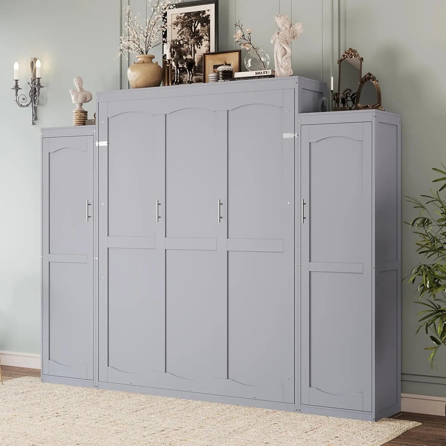 Murphy Wall Bed with Foldable Frame Platform